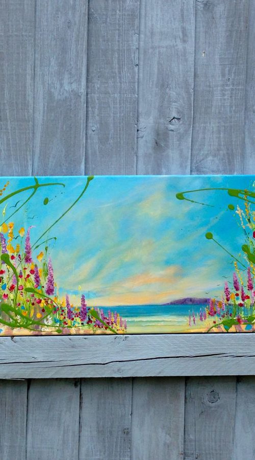 Colourful Summer Dunes by Emma Sian Pritchard