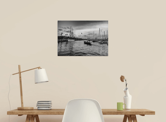 " Port Vell. Barcelona " Limited Edition 2 / 50