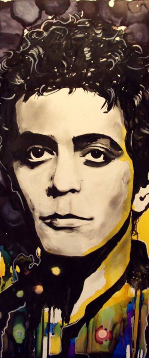 " Lou Reed " by Raffaella Bertolini