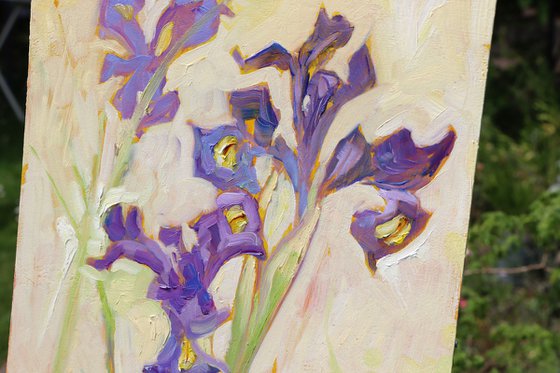 Spring Garden Flowers #1 - Elegant Irises