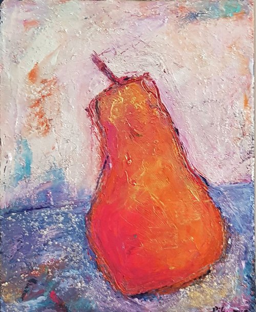 One Red Pear by Ritu