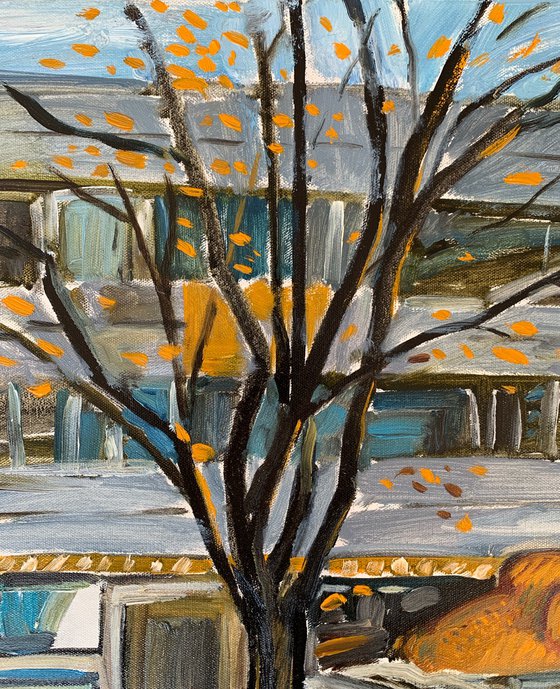 Landscape with a Chicken