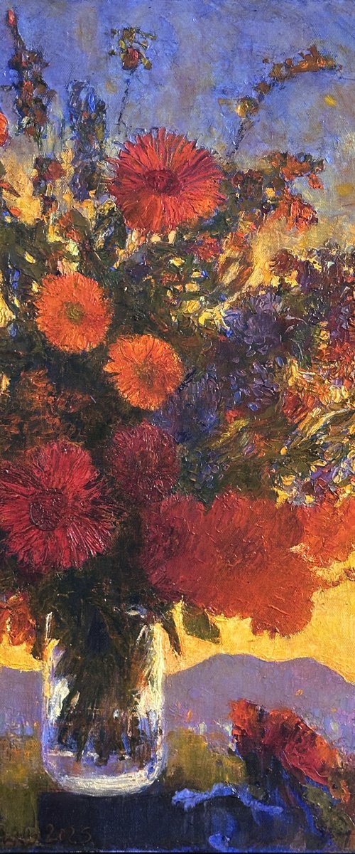Last Bouquet Of Summer by Maxim Bondarenko