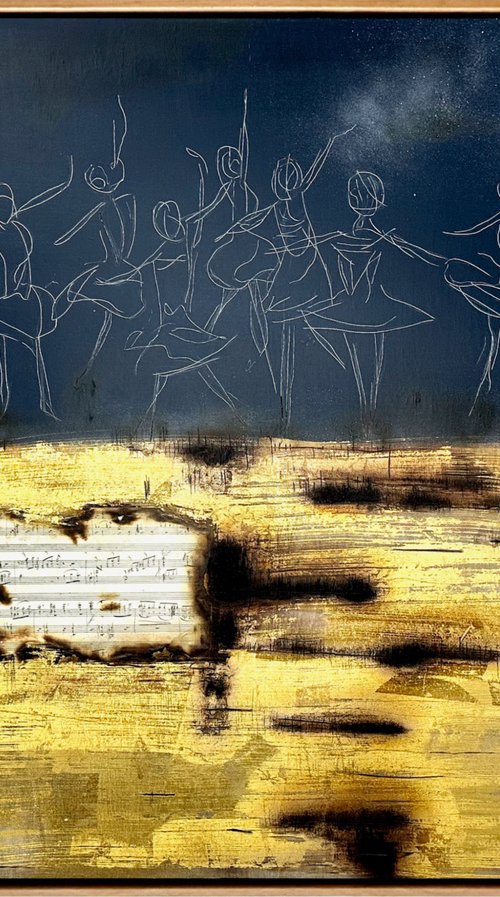 Shards of Grace by Lumière 104.5cm x 79cm by DEBORAH LANG