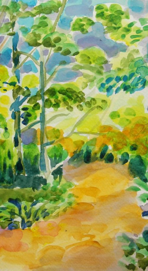 Spring leaves by Maja Grecic