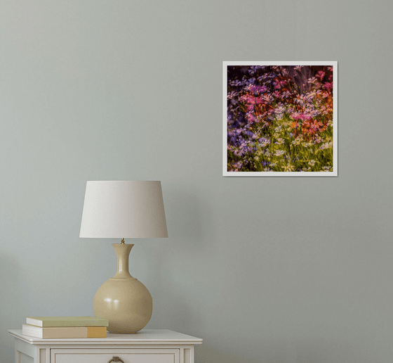 Summer Meadows #8. Limited Edition 1/25 12x12 inch Abstract Photographic Print.