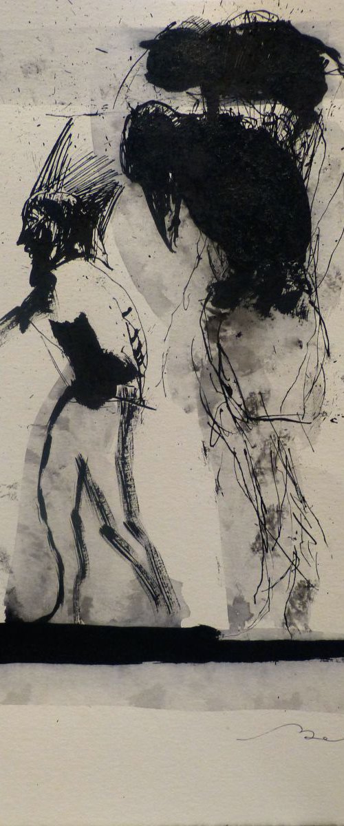 Following, 29x21 cm by Frederic Belaubre