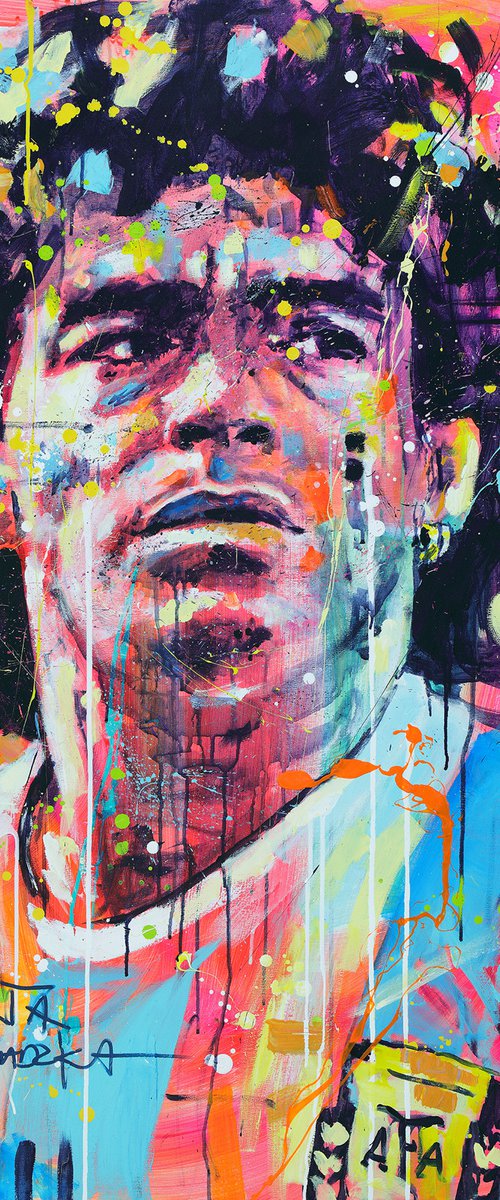 Maradona by Marta Zawadzka