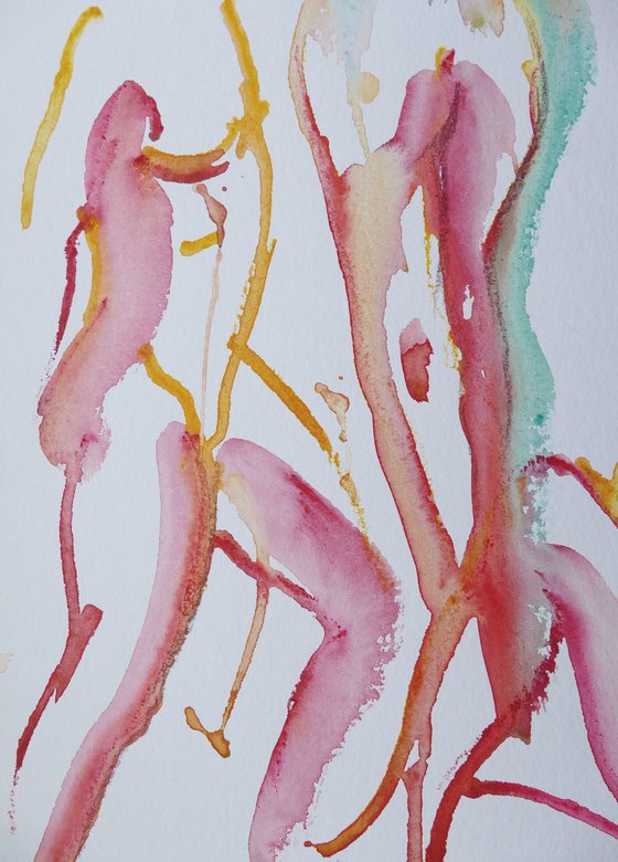 female nude 4 poses