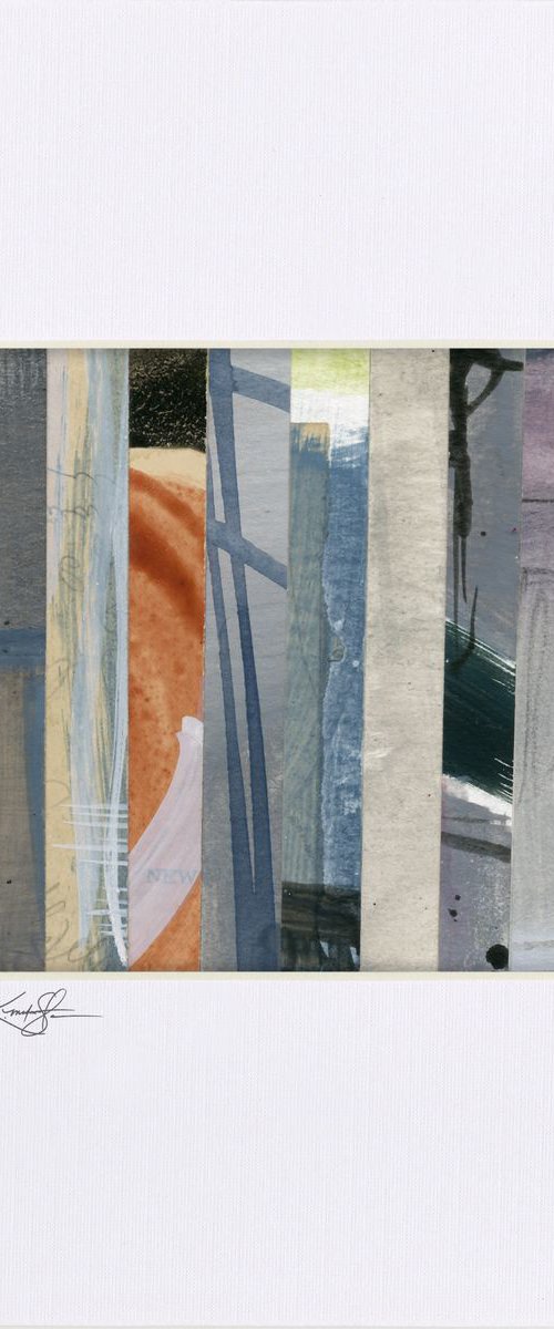Abstract Collage 4 -  by Kathy Morton Stanion by Kathy Morton Stanion