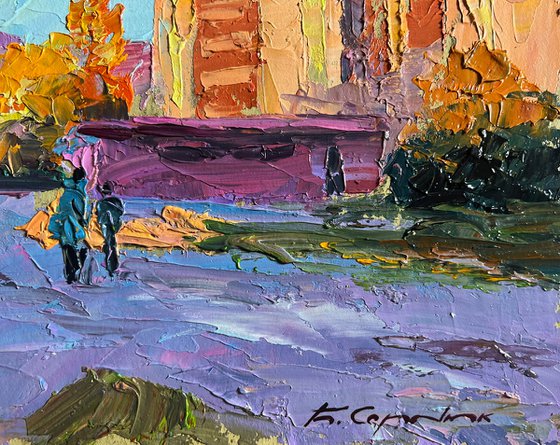 Early Morning in the City