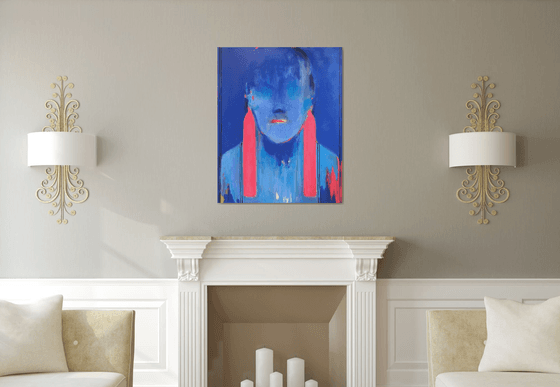 Ultramarine Portrait