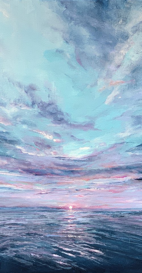 Pink Sunset by Sandra Gebhardt-Hoepfner