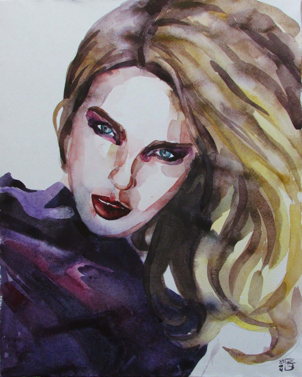 Purple by Kateryna Bortsova
