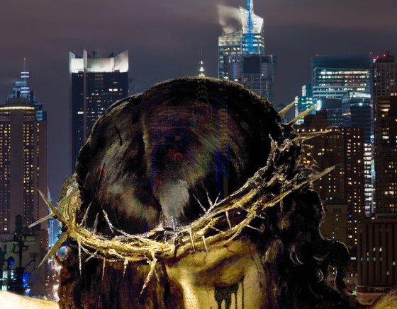 Weeping Jesus in New York