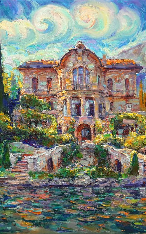 A House Suspended in Time by Serhii Cherniakovskyi