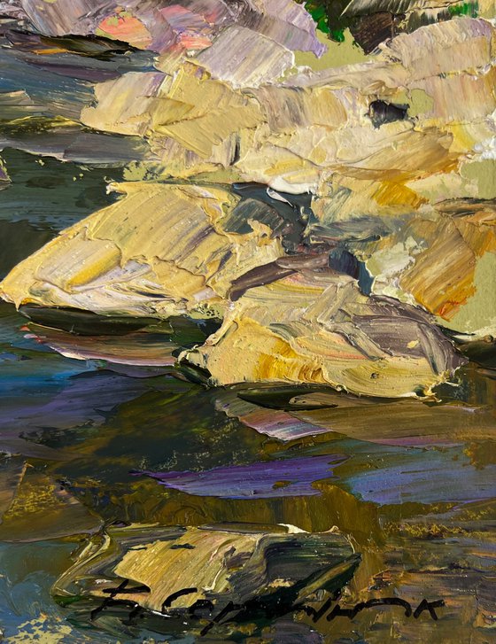 Silent Whispers between Green Shores