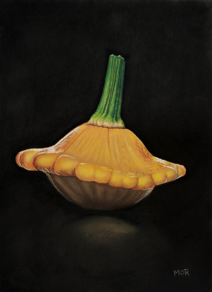 Yellow Gourd by Dietrich Moravec