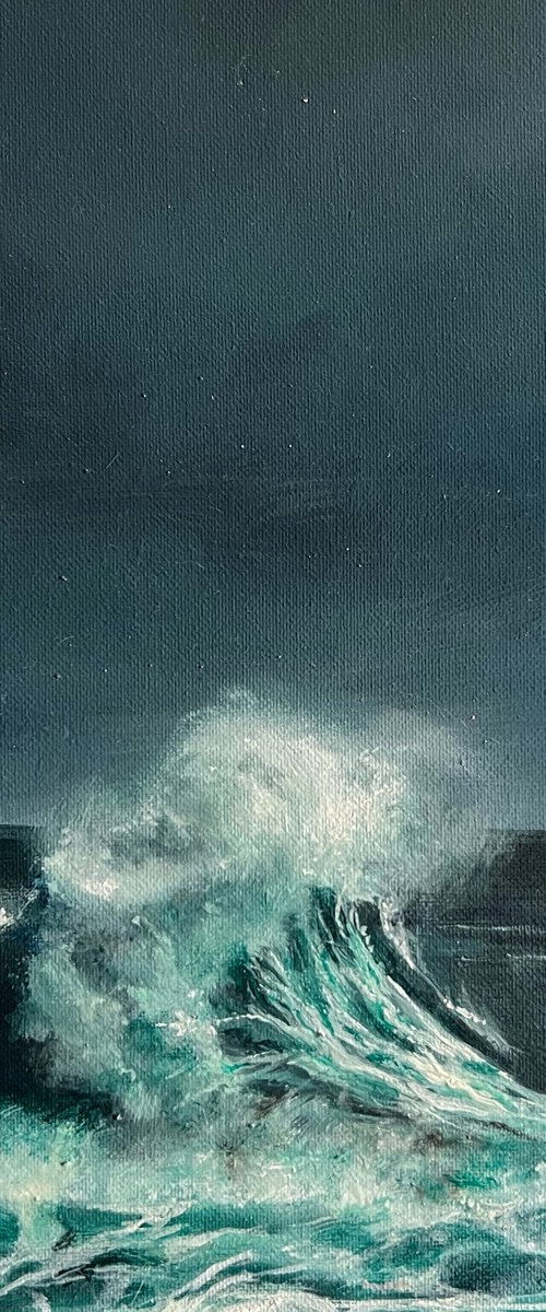 Wave at the ocean by Valentina Ash