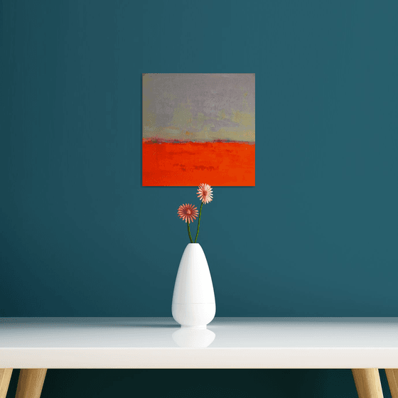 Landscape in orange