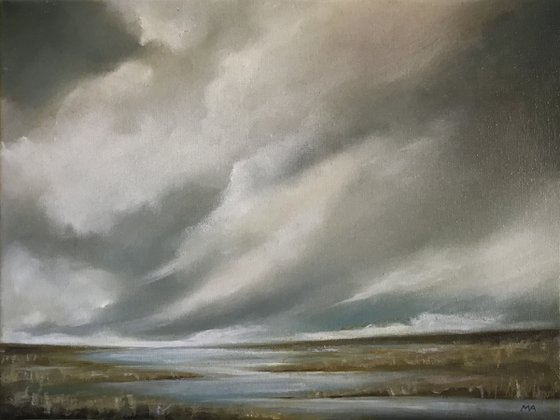 Wetlands - Original Oil Painting on Stretched Canvas