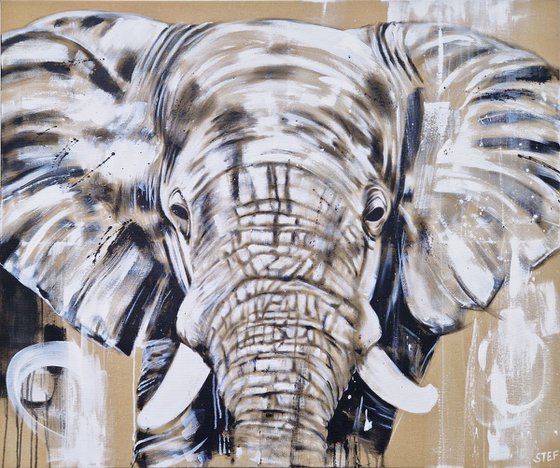 ELEPHANT #28 - Wildlife Art