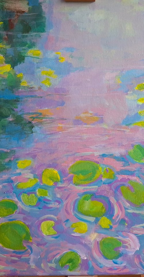 Water lilies II by ONE AIR ART STUDIO