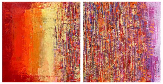 Rising Shine_Diptych_48"X24