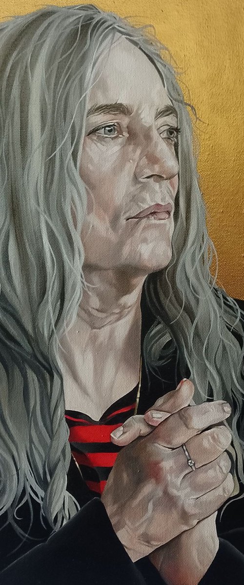 Understated...Patti Smith by Jo Beer