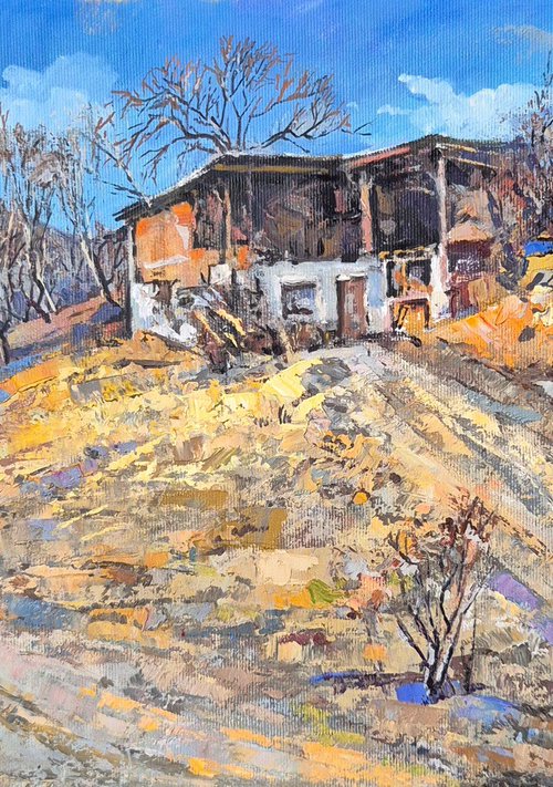 House on the Hill by Aramayis Khlghatyan