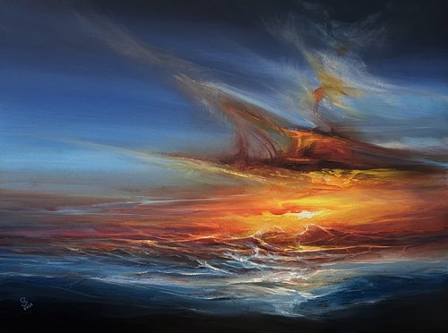 Dragon Sky by Ivan  Grozdanovski