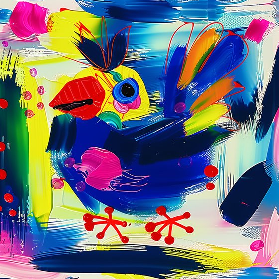 Blue Bird of Joy