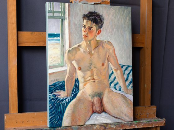 NUDE BOY IN THE MORNING