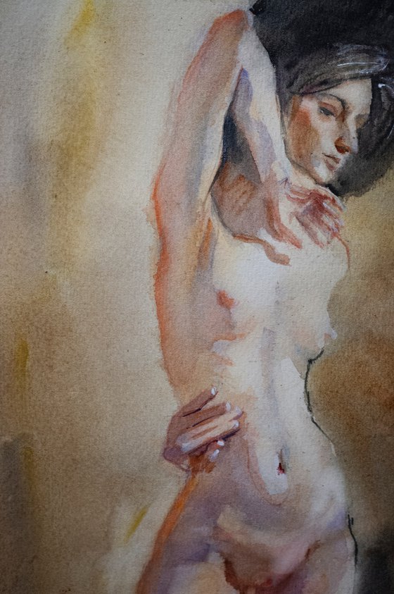 Nude model "Salut, Egon"