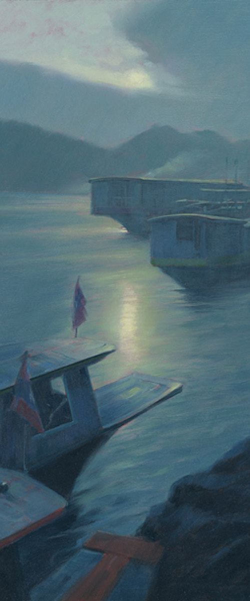 Moon On The Mekong by Mark Harrison