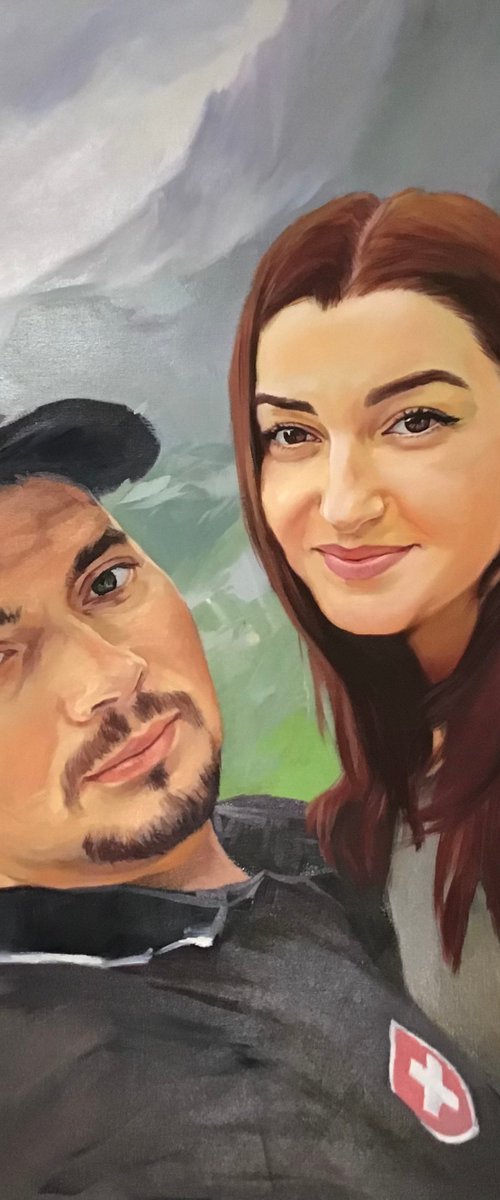 Custom portrait by Teodor Stratulat