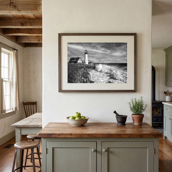 Breaking Seas, Portland Head Light