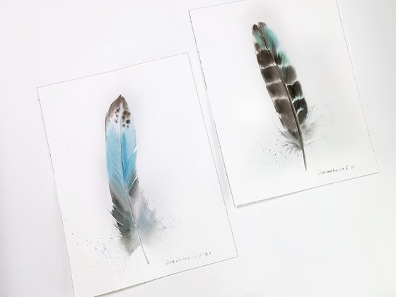 One feather #2