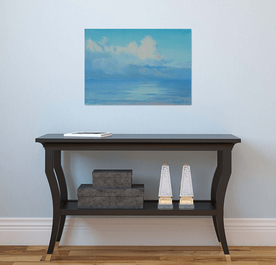 Following the Sun, 50x70cm (20x28in)