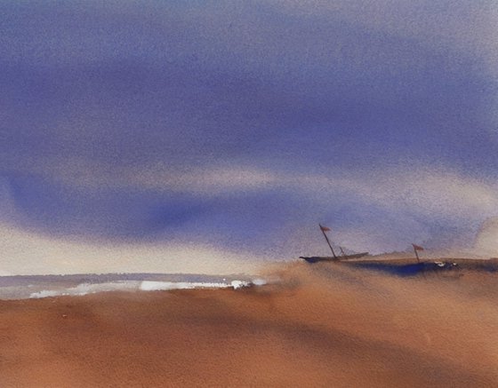 Feelings galore, on seashore