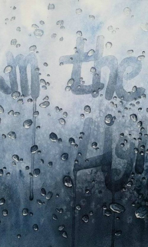 I am the Light... Watercolor 42x60. Commission art by Eugene Gorbachenko