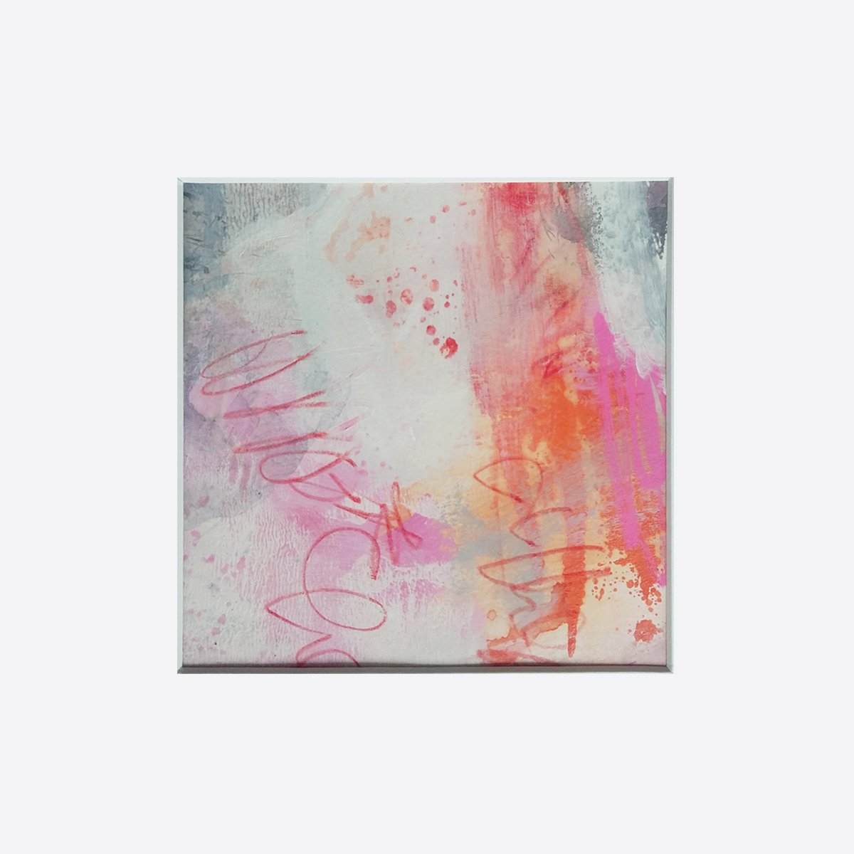 Blush #7 (original abstract painting) by Carolynne Coulson