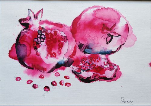 Pomegranates by Olga Pascari