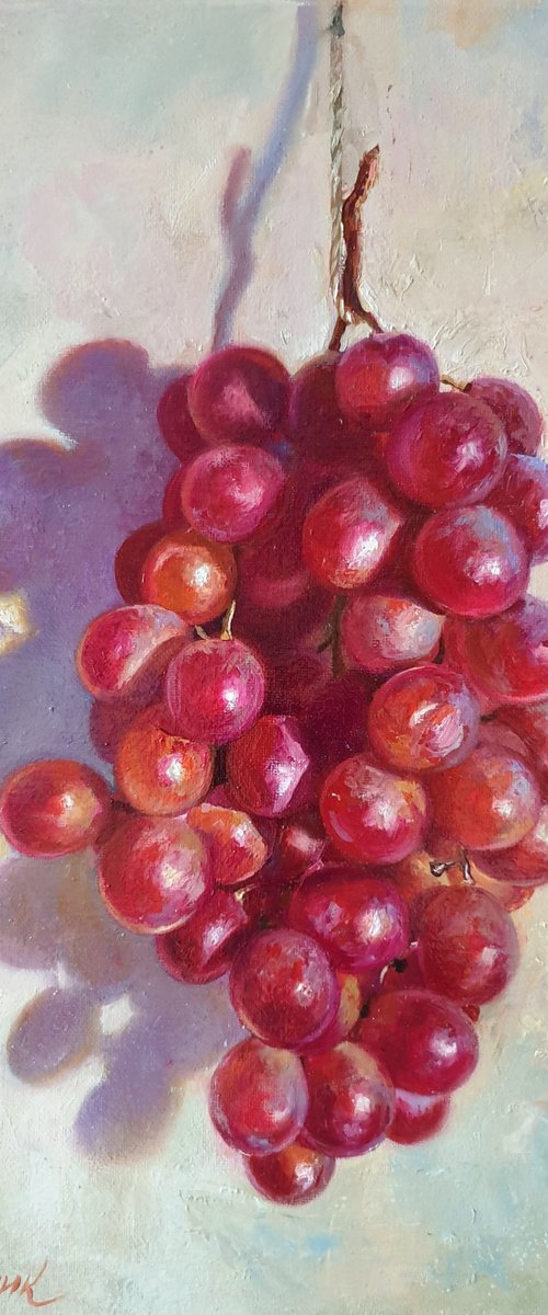 A ripe bunch of grapes. by Anna Bessonova (Kotelnik)
