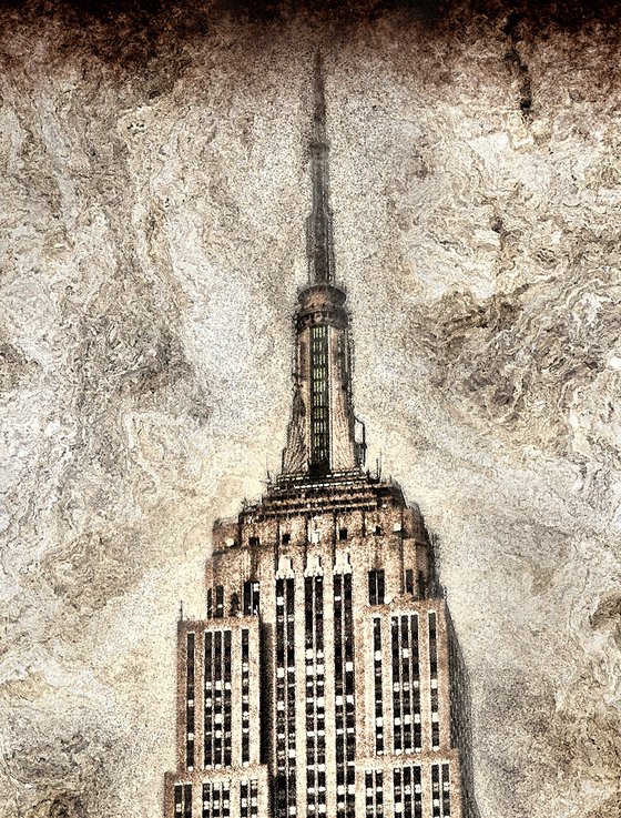 Empire State/XL large original artwork