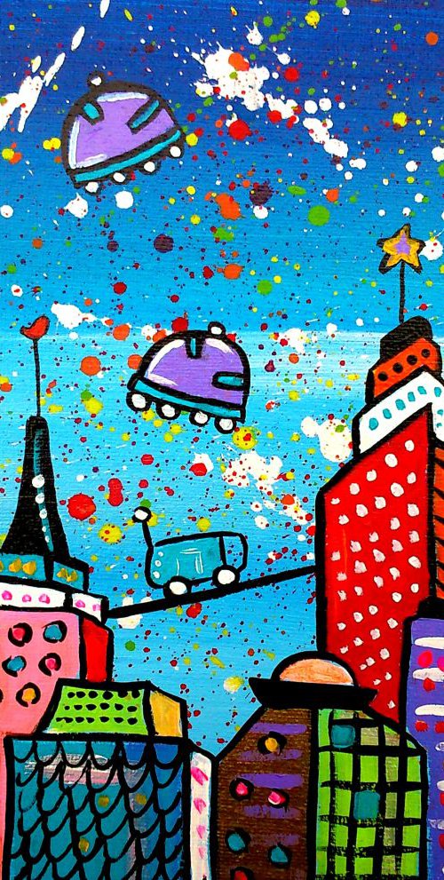 Citta' Spaziale by Maria Luisa  Azzini