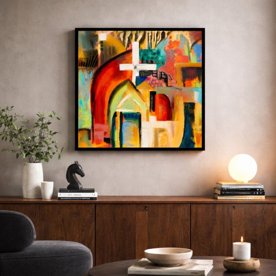 Urban Sanctuary Giclee Print Canvas