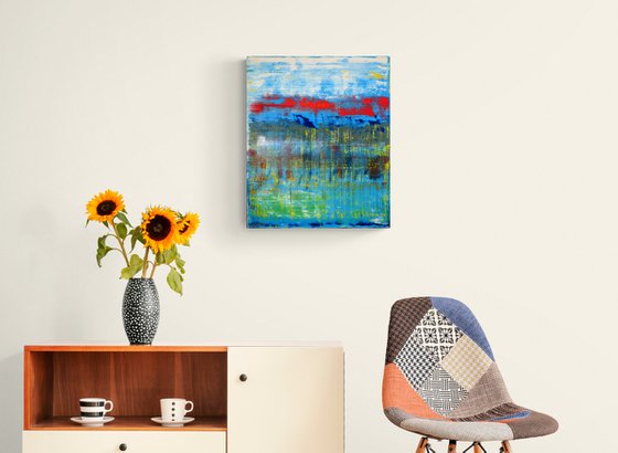 60x50 cm | 23,5x19,5″ Abstract landscape painting Original oil painting Canvas art