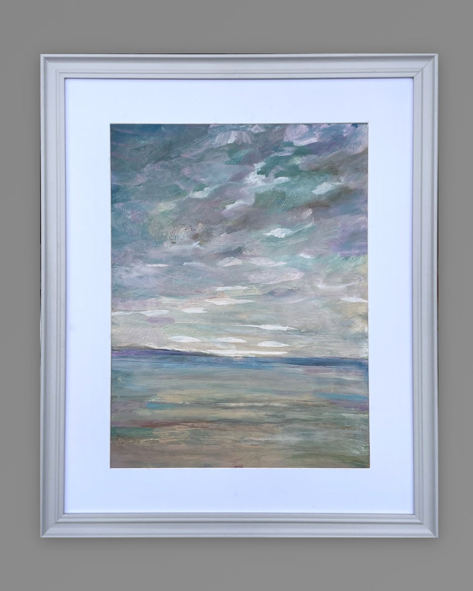 Attaining Calm By Guy Pickford, 17 X 21, Artwork For Sale On Artfinder