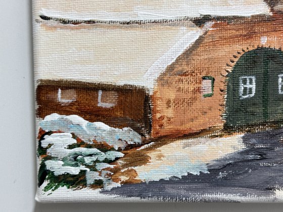 Winter view in Dalen